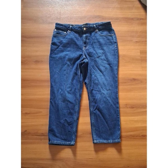 Womens Talbots Slim Straight Ankle Denim‎ Jeans - Picture 2 of 8